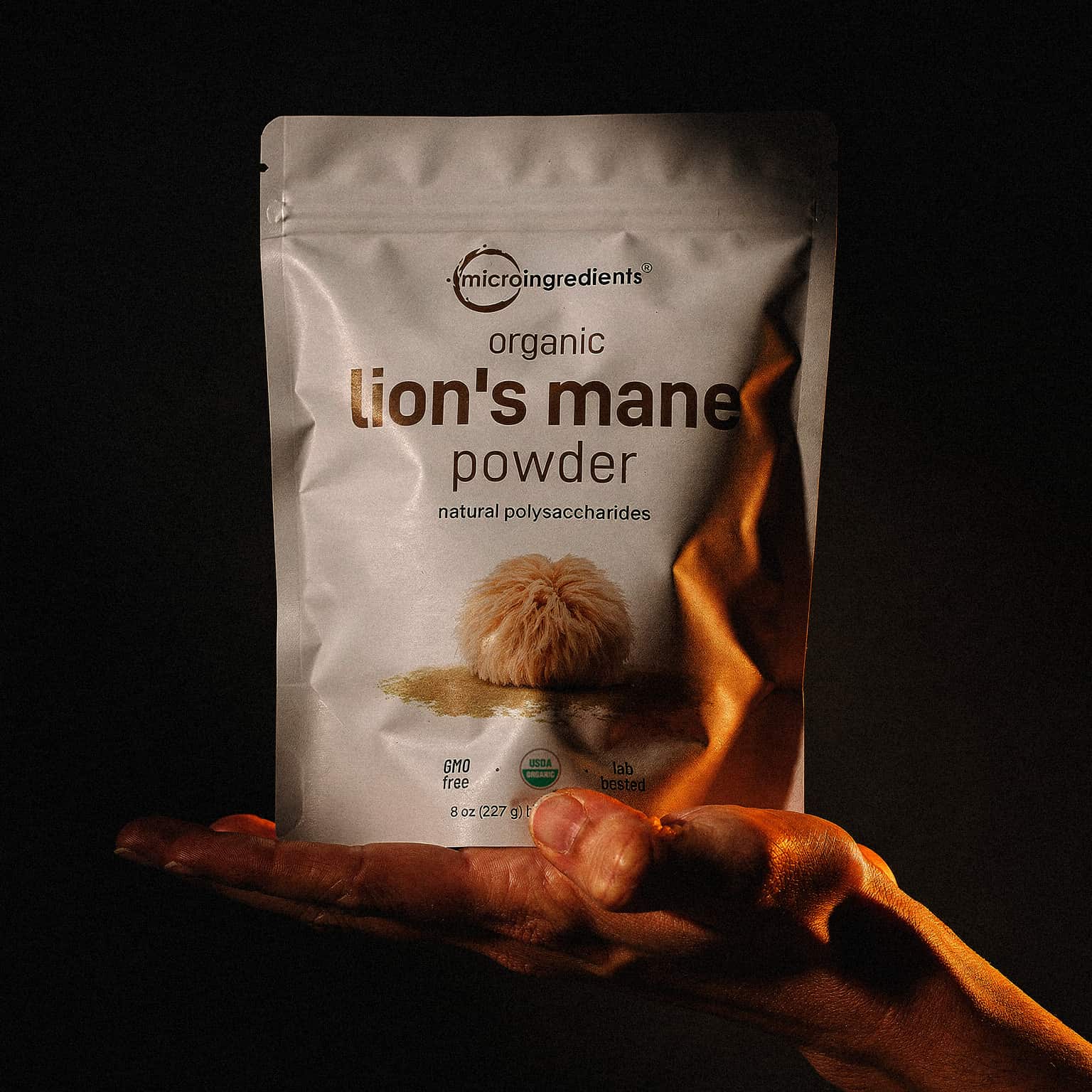 Organic Lion's Mane Powder 1500mg - 151 Servings