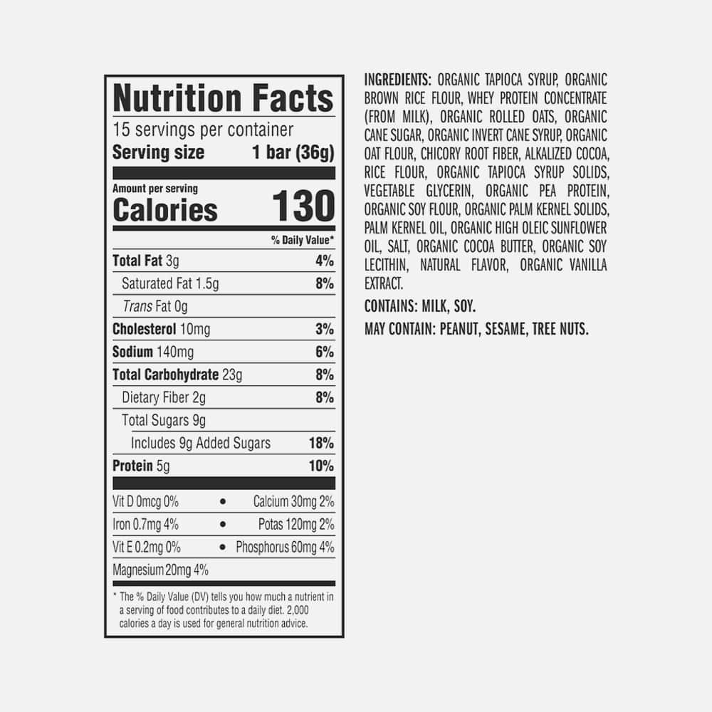 Zbar Protein Cookies 'N Creme 5g - 15 Snack Bars