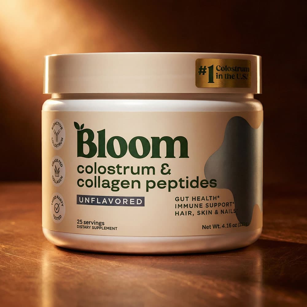 Bovine Colostrum Powder with B12 - 25 Servings