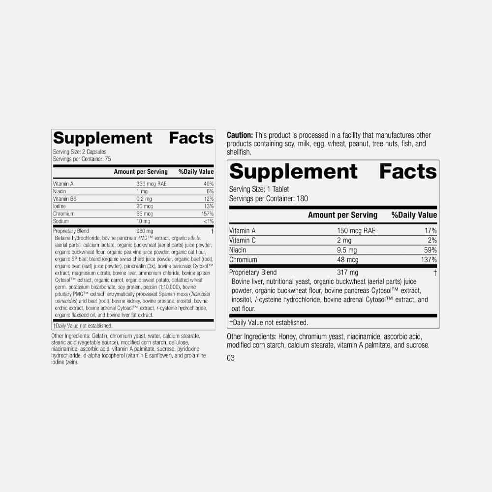 Chromium Complex & Diaplex Bundle - 120 Tablets/Capsules