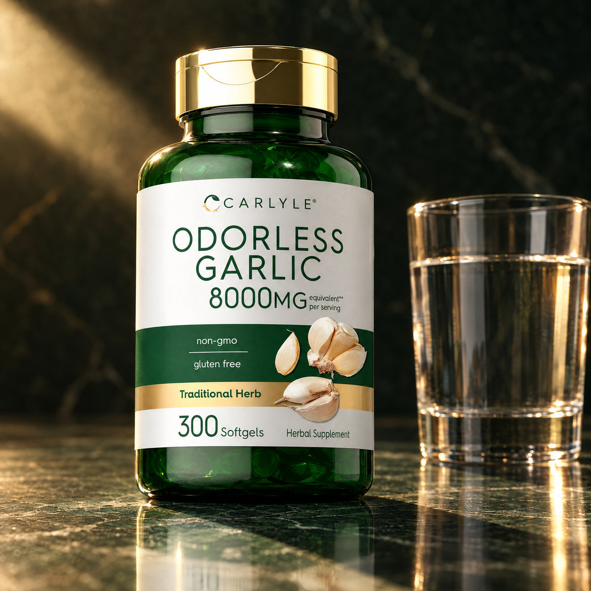 Odorless Garlic 8000mg - 300 Softgels