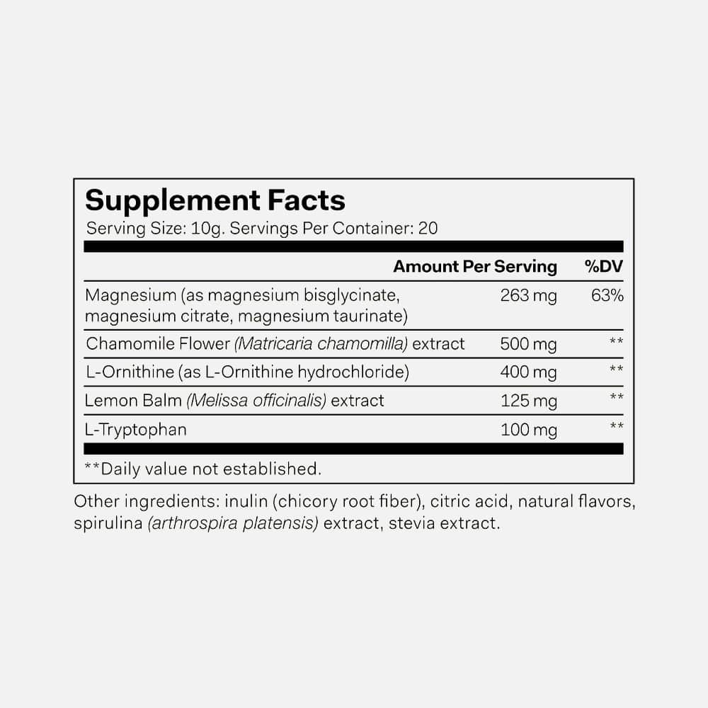 Magnesium Gut Barrier+ Sleep Tonic - 200g Powder