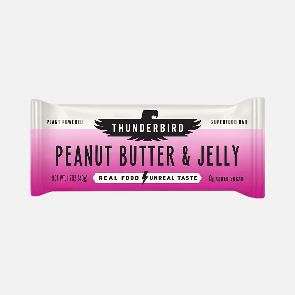 Thunderbird Peanut Butter Jelly Bars - 12 Snack Bars