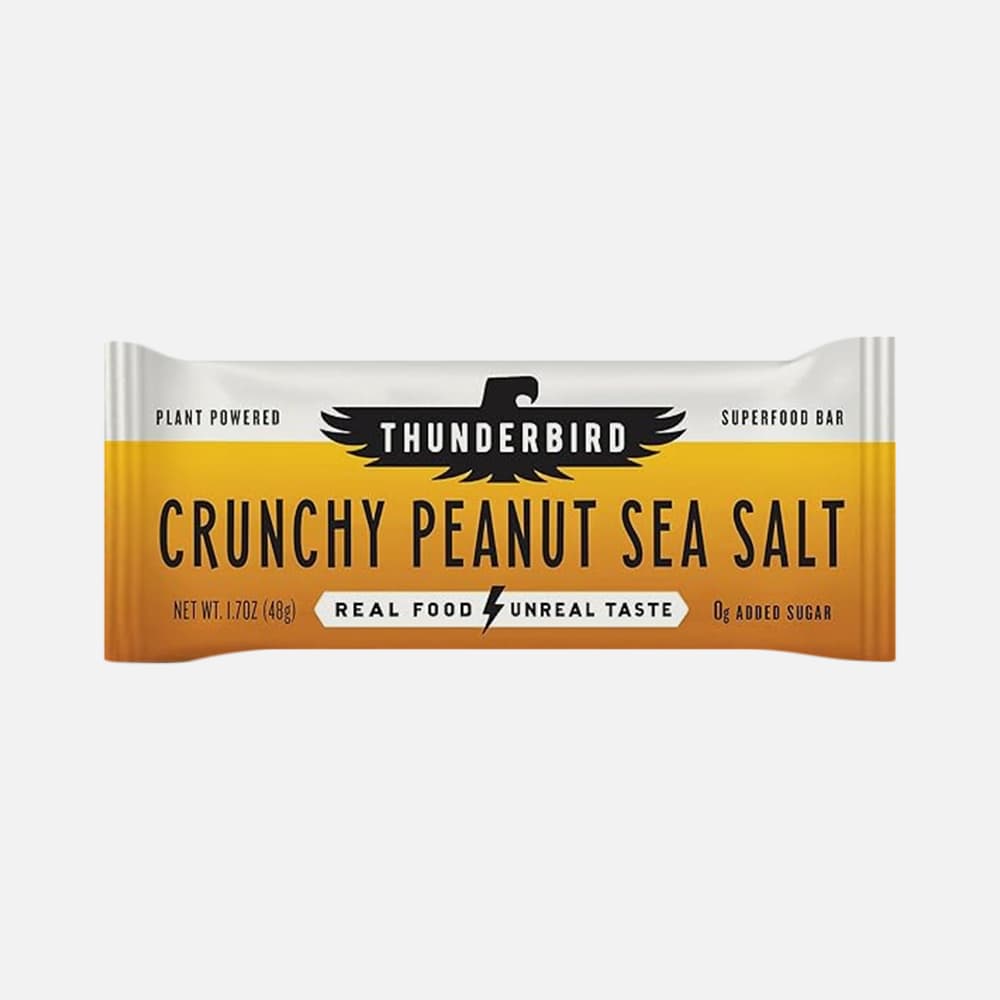 Thunderbird Crunchy Peanut Butter Bars - 12 Snack Bars