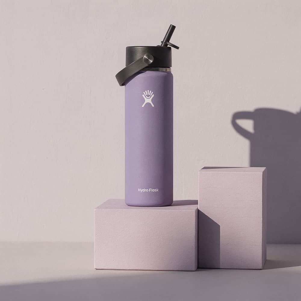 Hydro Flask 24oz Wide Mouth Bottle (Flex Straw Cap)