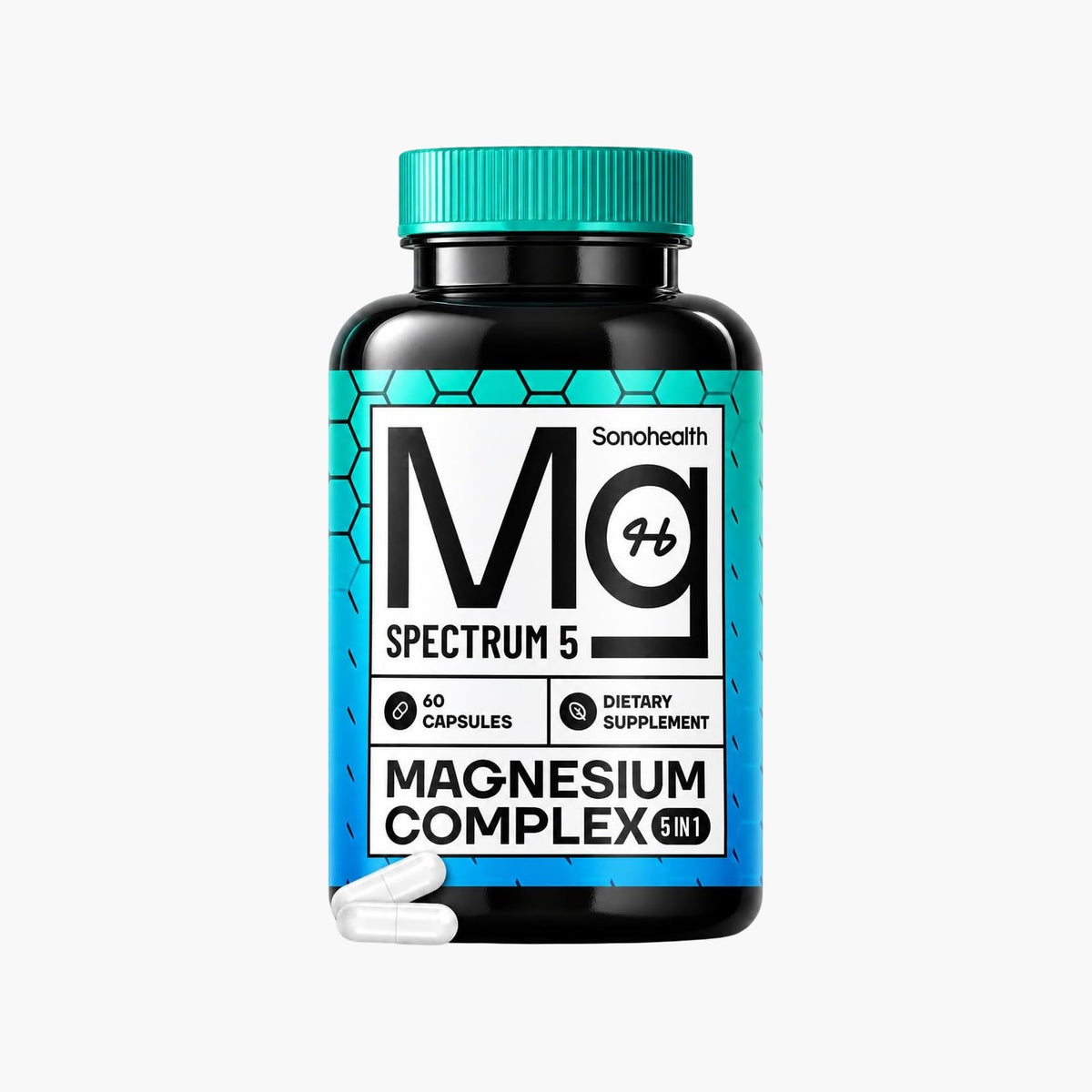 SonoHealth - Spectrum 5 Magnesium Complex - 60 Capsules