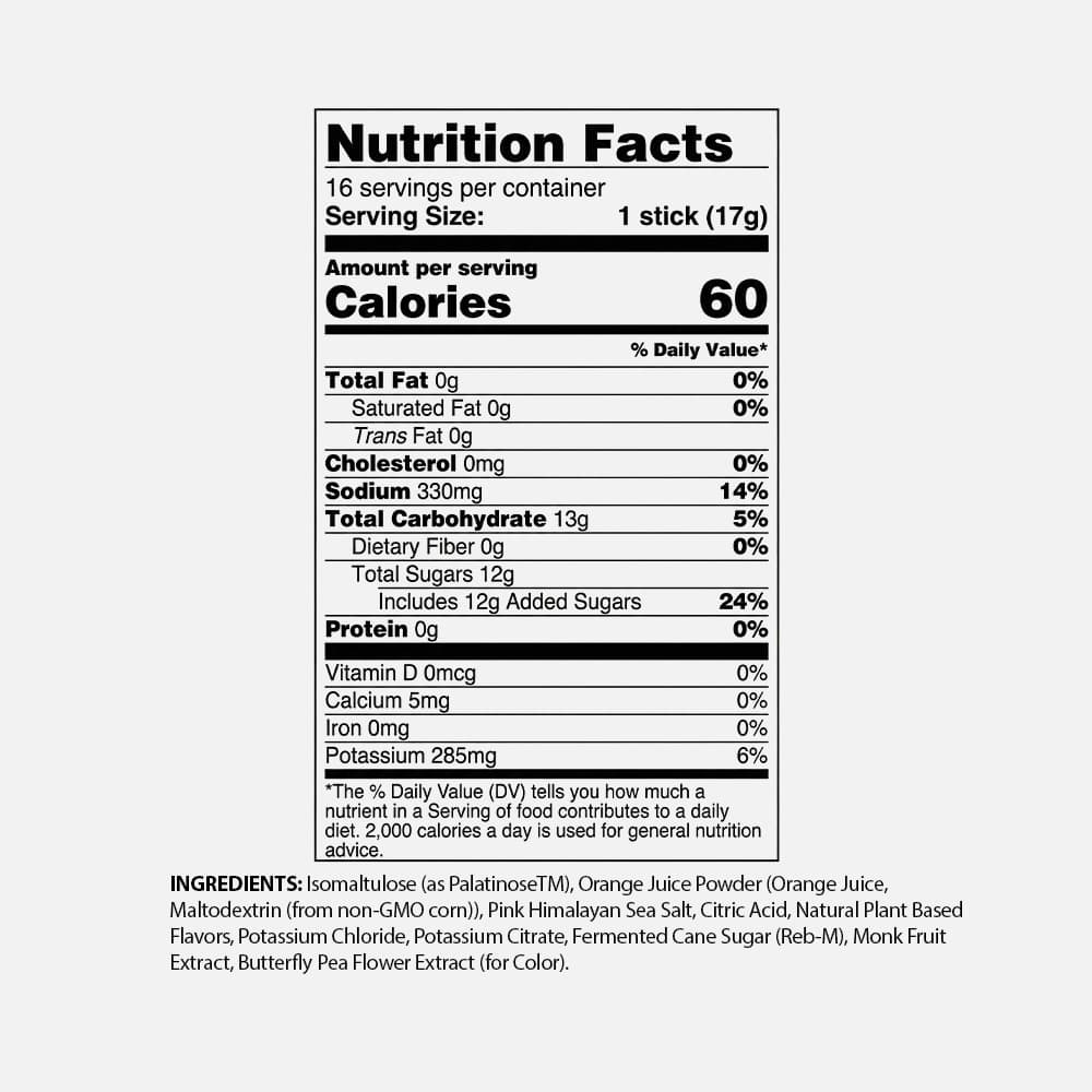 Nakedade Grape Electrolyte Powder - 16 Sticks
