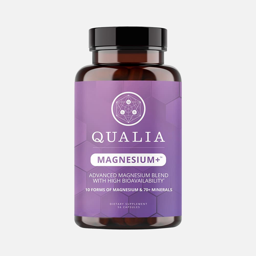 Qualia Magnesium+ 10-Form Blend - 90 Capsules