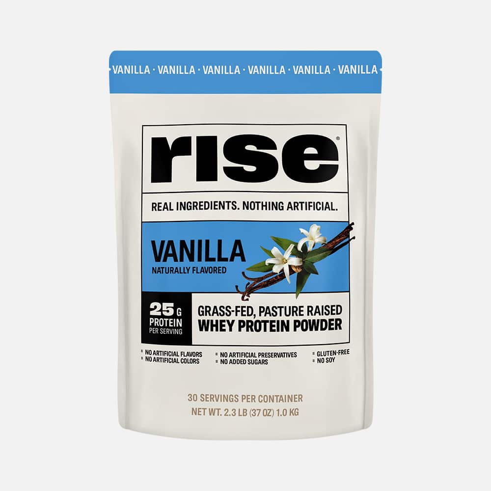 Grass-Fed Whey Protein 25g - 2.3 lb Vanilla Powder