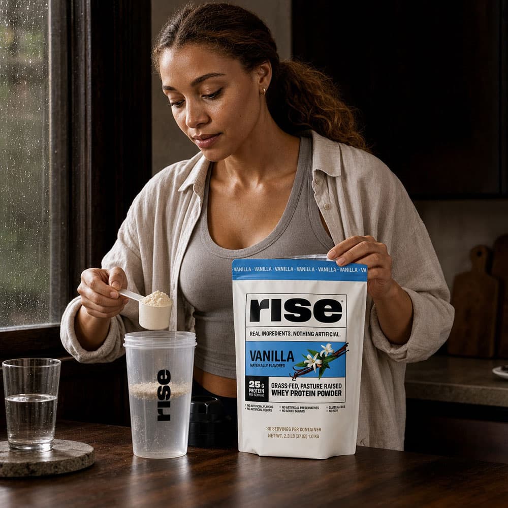 Grass-Fed Whey Protein 25g - 2.3 lb Vanilla Powder