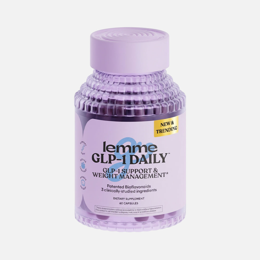 LemmeGLP-1 Daily 60 Capsules - Plant-Based Formula