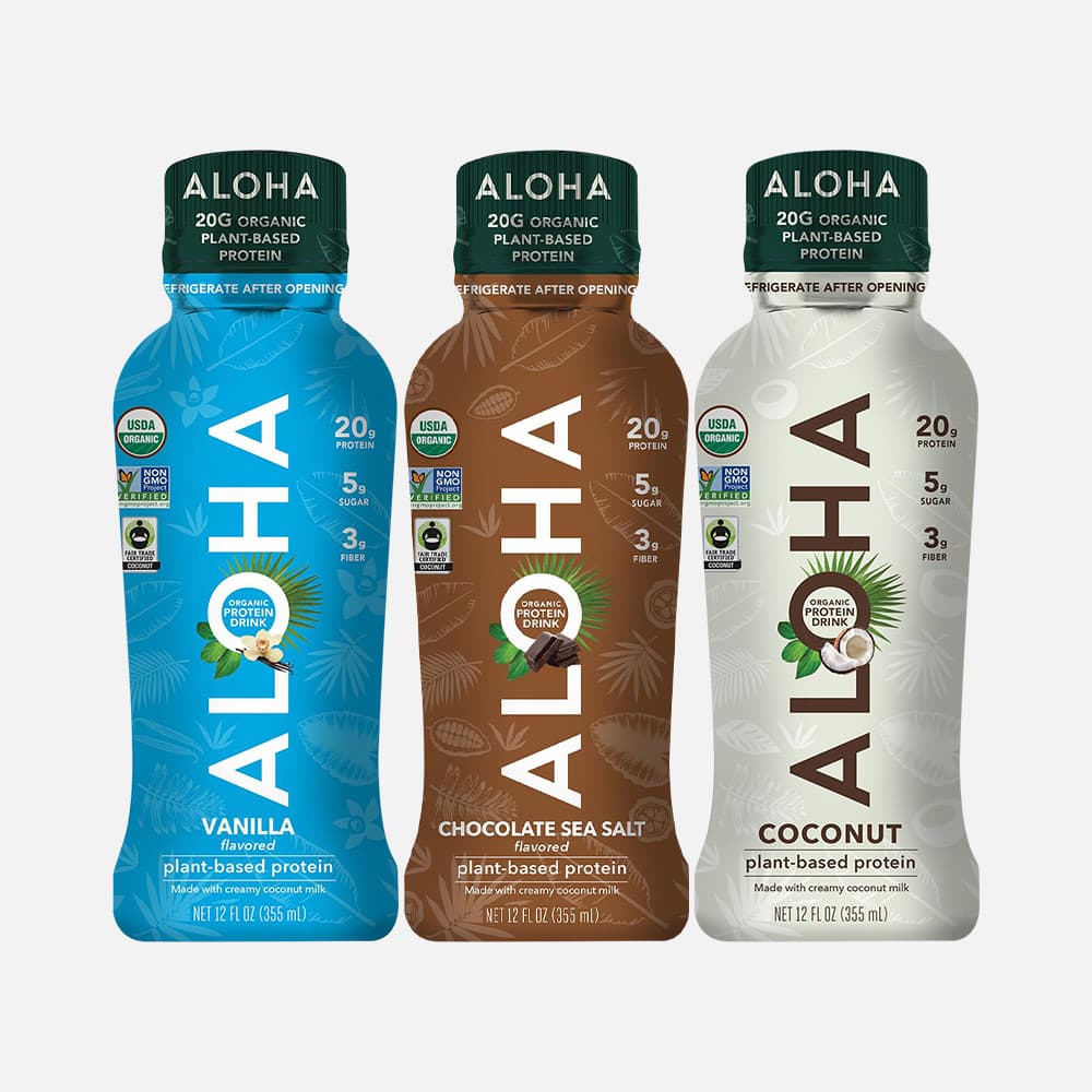 Organic Plant Protein Shake 20g - 12 Ready-to-Drink Bottles