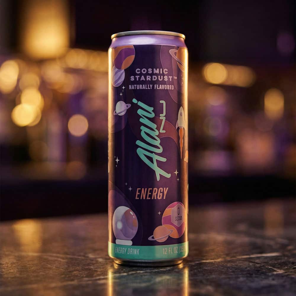 Alani Energy Drink - Cosmic Stardust, 24 Pack