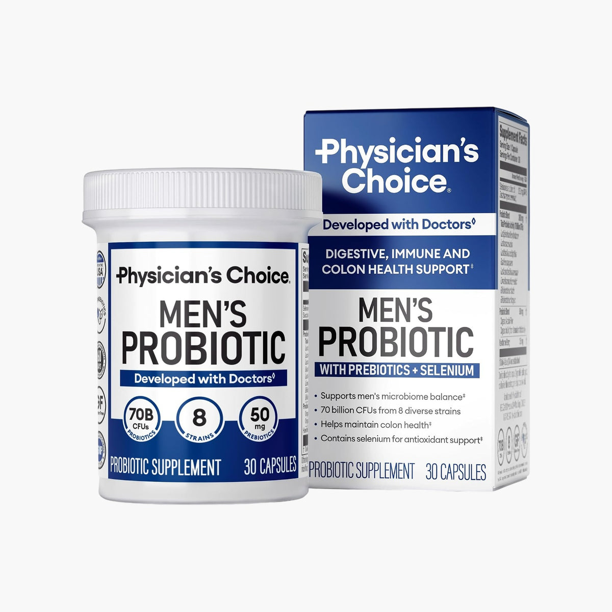 Physician's Choice - Men's Probiotic 70 Billion CFU - 30 Capsules