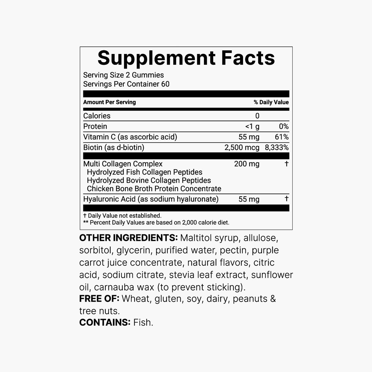 Multi Collagen Peptides - Gummies