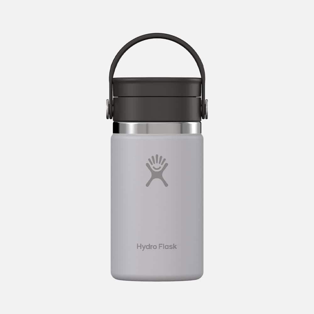 Wide Flex Side Lid Thermos 12oz - Stainless Steel Bottle