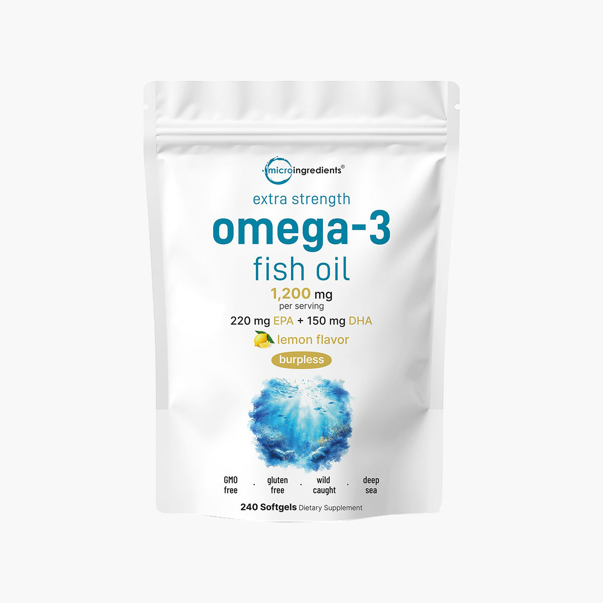 Omega-3 Fish Oil Lemon