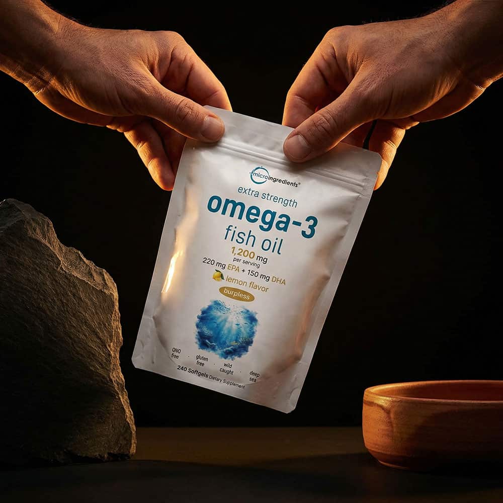 Omega-3 Fish Oil Lemon 1200mg