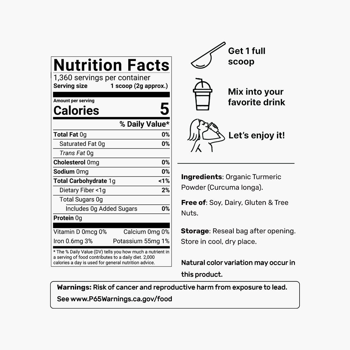 Organic Turmeric Powder