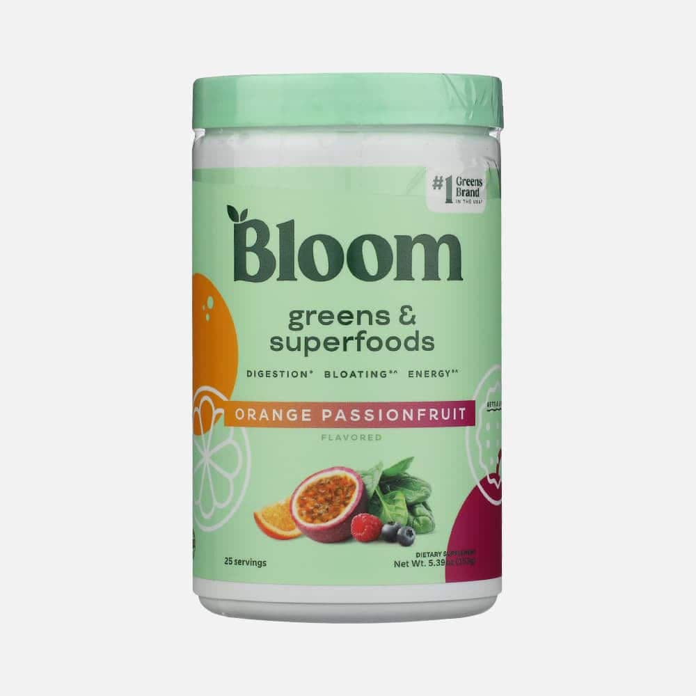 Bloom Greens & Superfoods 5.39oz (Orange Passion Fruit)