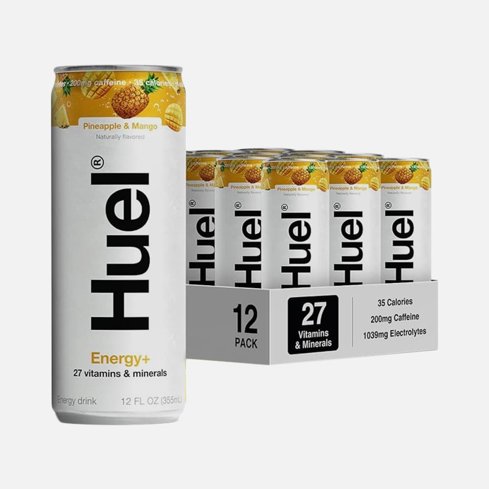 Huel Energy+ 200mg Caffeine - 12 Cans (Drink)