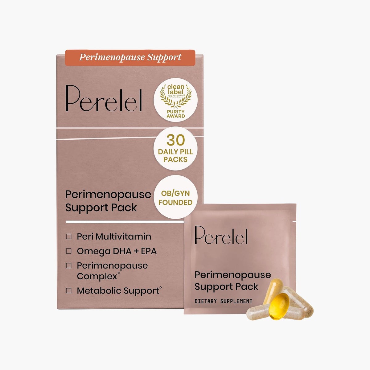 Perelel - Peri Support Pack - 30 Daily Packs