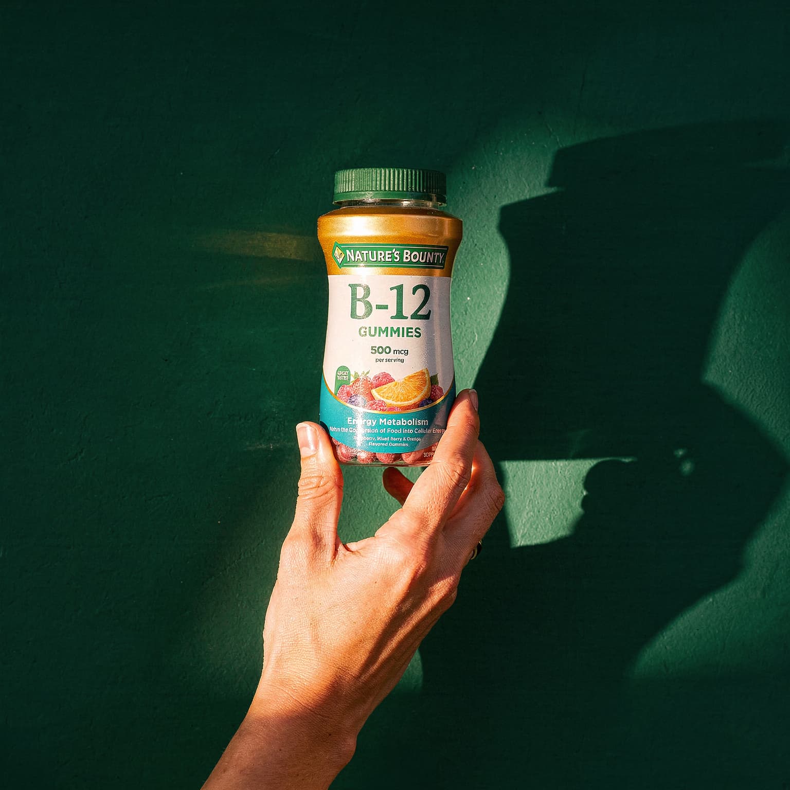 Vitamin B12 500mcg - 160 Mixed Berry Gummies