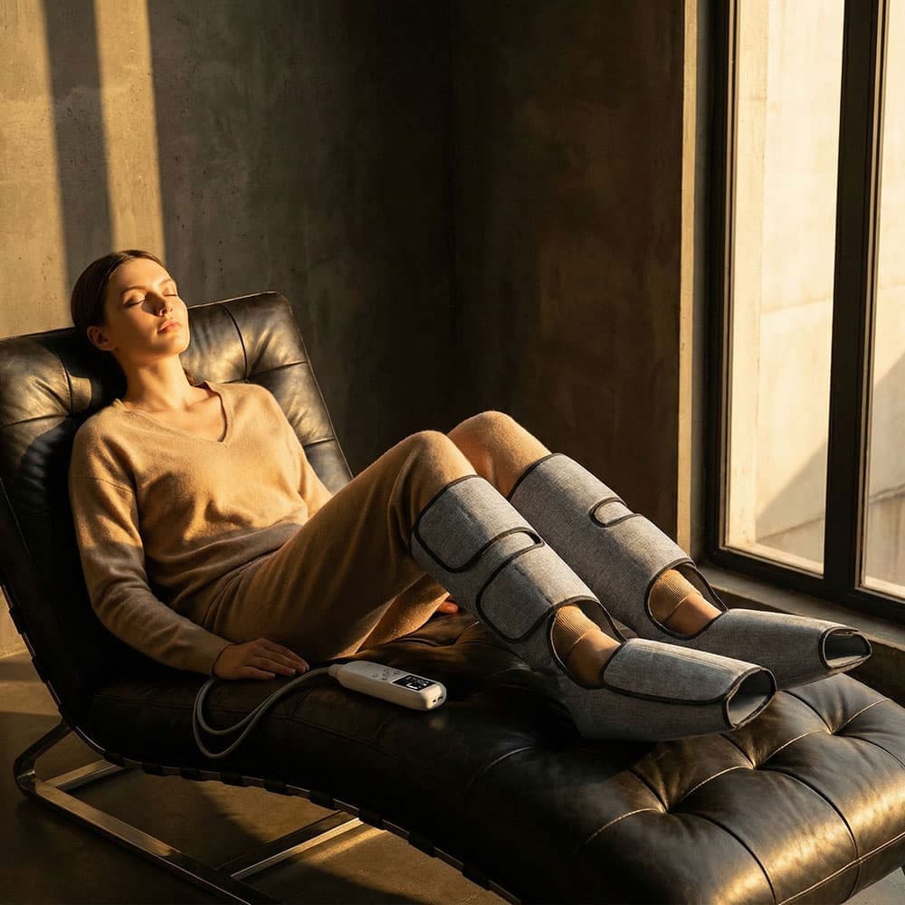 RENPHO Leg Massager with Smart Pressure Sensor