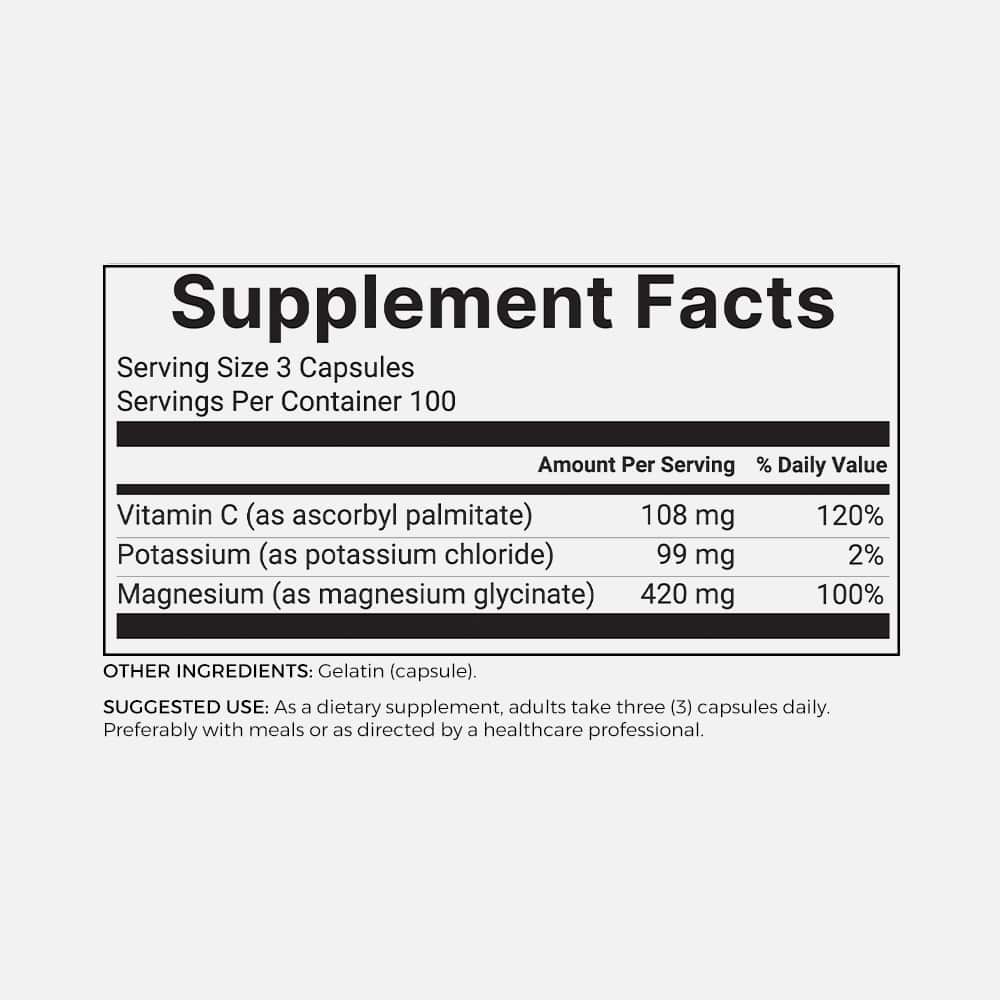 Potassium with Magnesium Glycinate