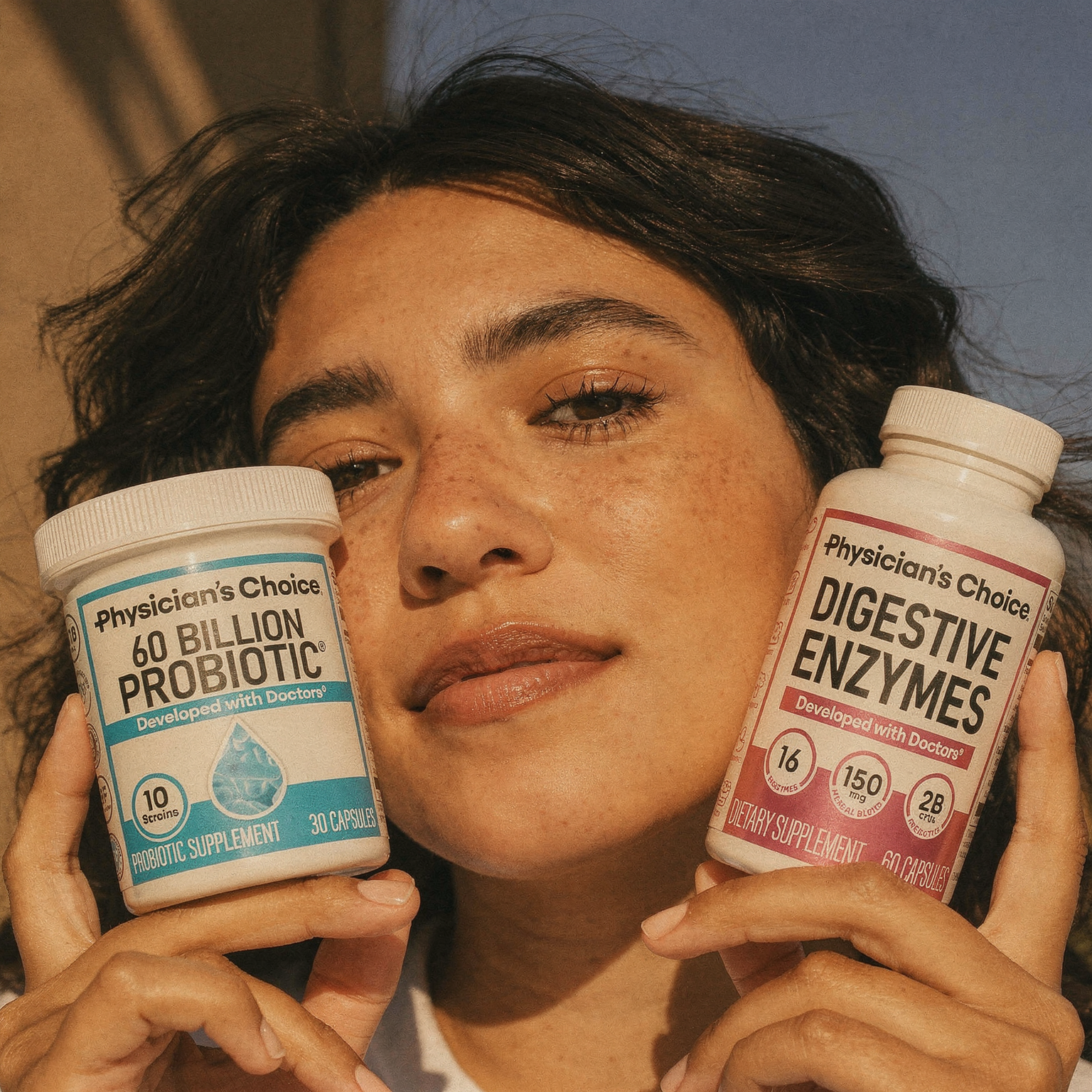 Probiotic 60 Billion CFU + Digestive Enzymes - 90 Capsules