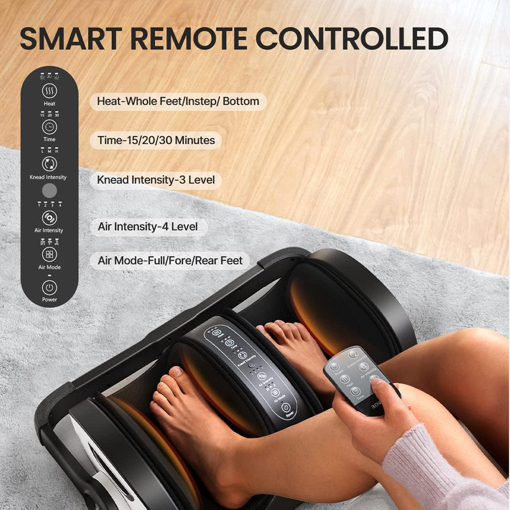 RENPHO Head & Eye Massager and Foot Massager with Heat