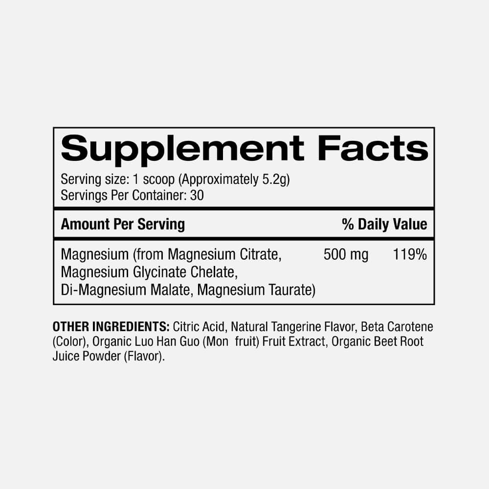Magnesium Complex 240mg - 30 Servings Powder