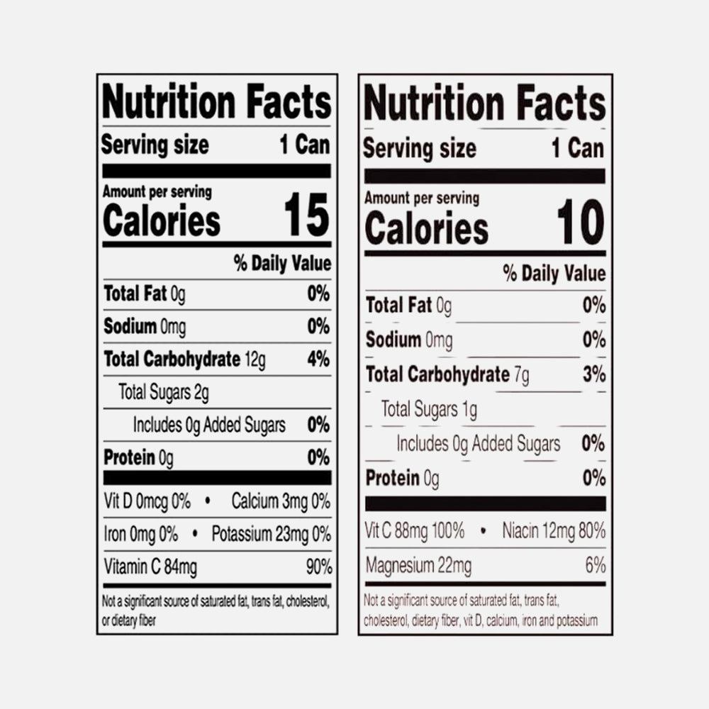 Sparkling Adaptogenic Water - 24 Cans (2 Flavors)