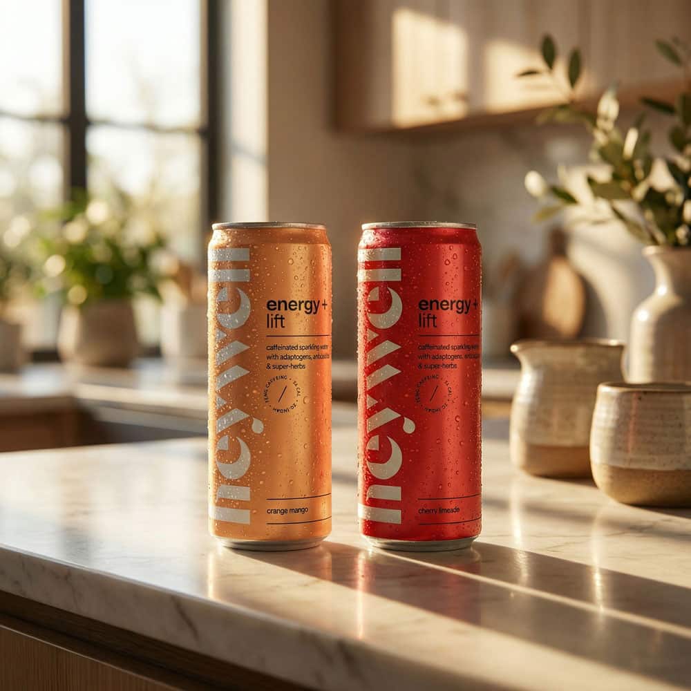 Sparkling Adaptogenic Water – Orange Mango & Cherry Limeade - 24 Cans