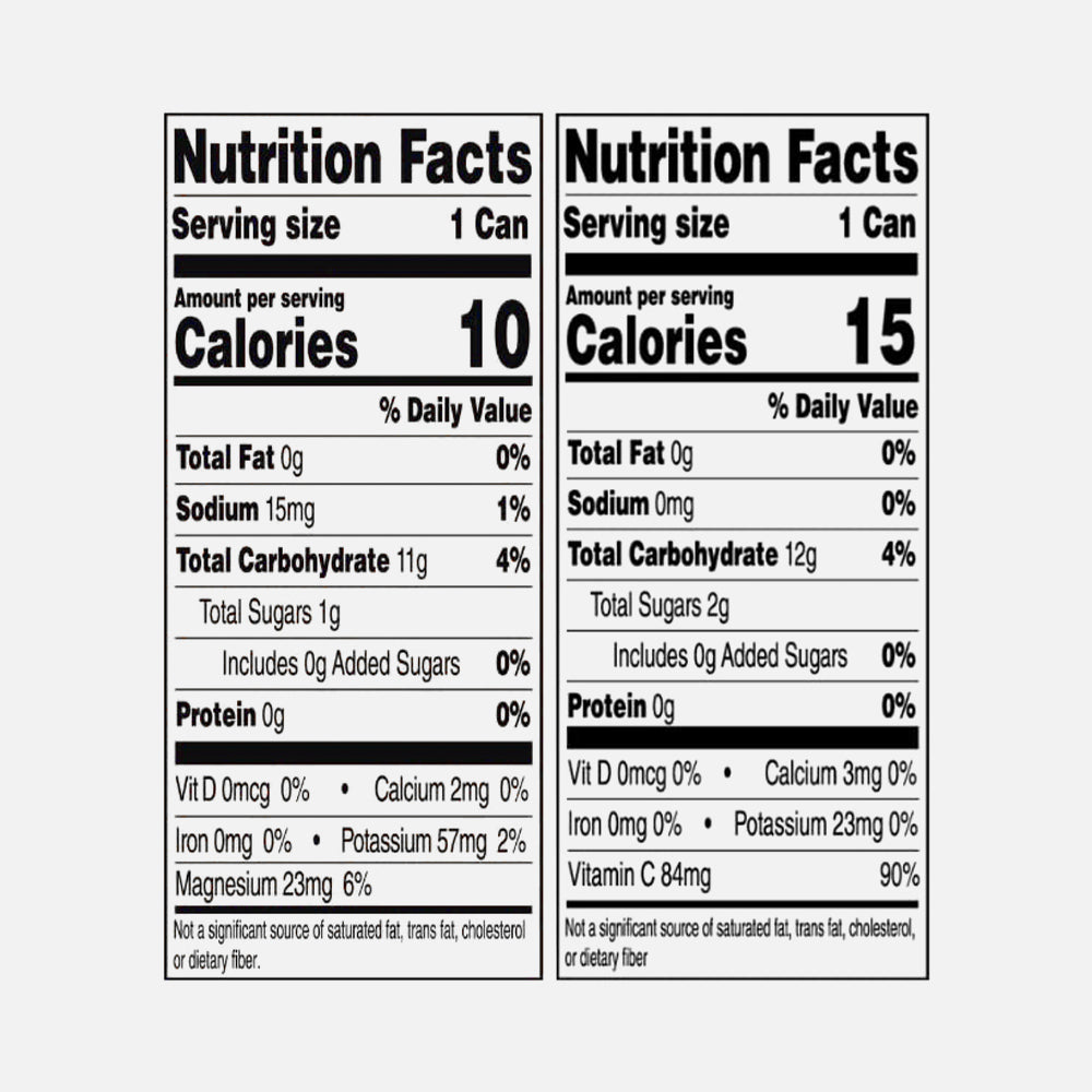 Sparkling Adaptogenic Water – Lemon Fizz & Blackberry Ginger - 24 Cans