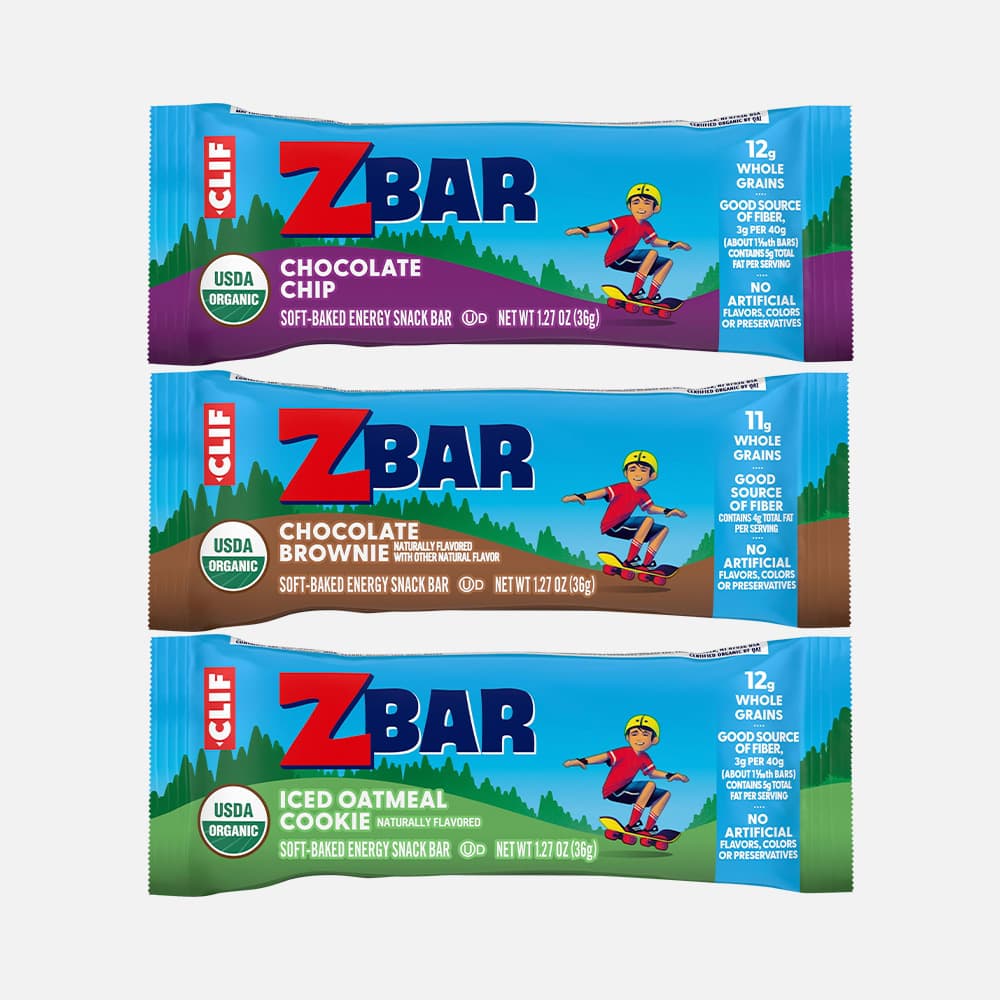 Organic Zbar Variety Pack 10-14g Grains - 18 Bars