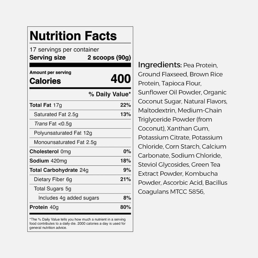 Huel Black Edition Vanilla 40g - Vegan Powder & Shaker