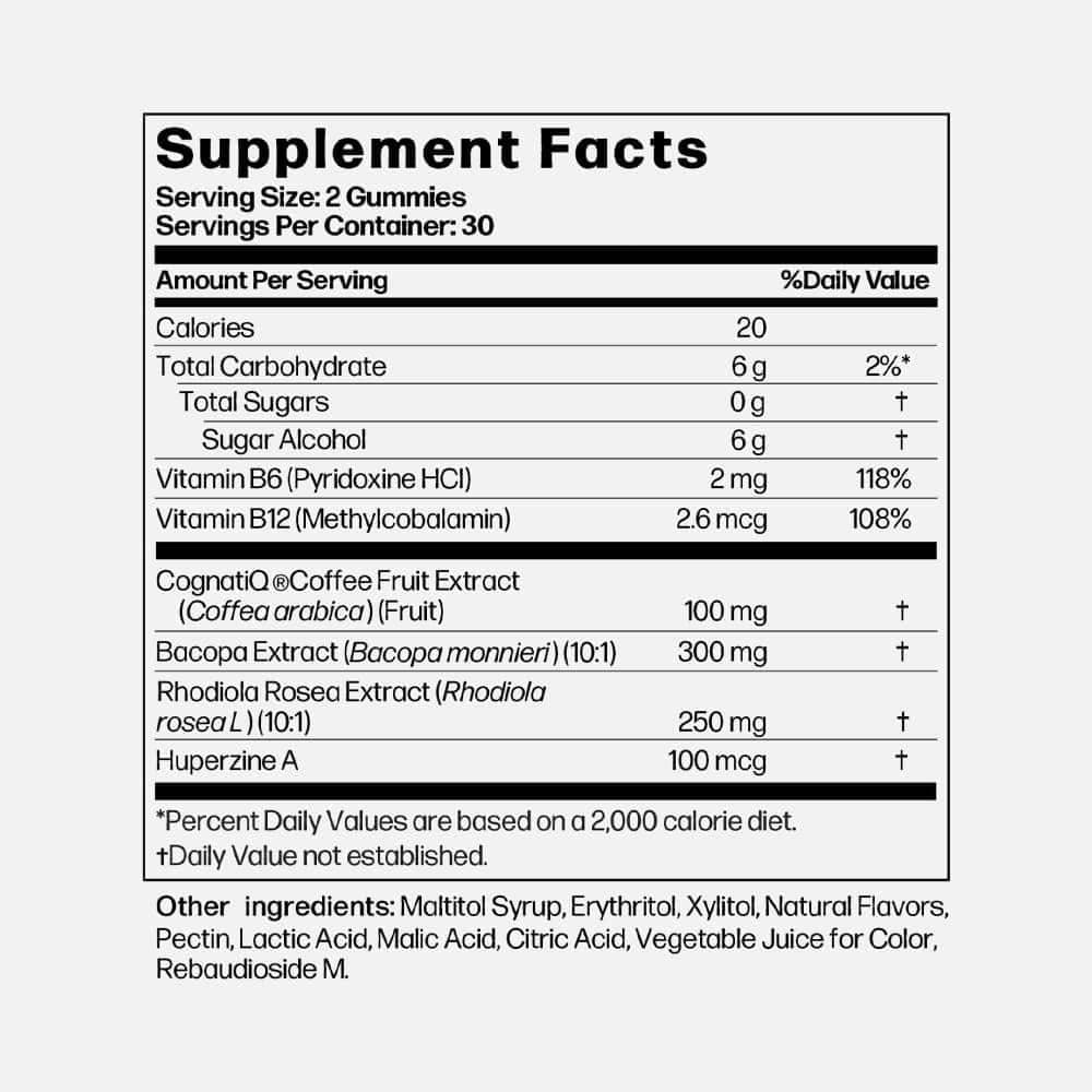 Avantera Elevate Nootropic Gummies - 60 Gummies
