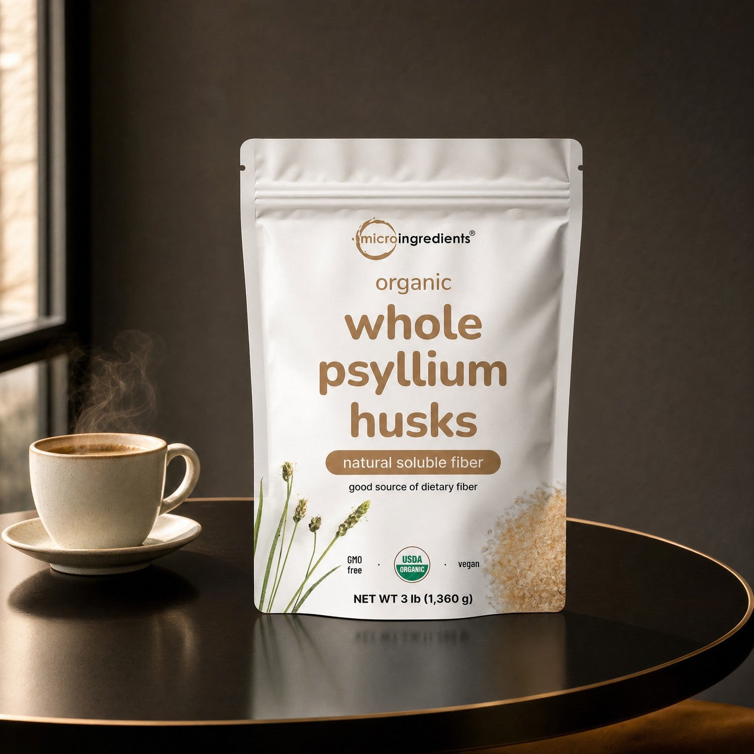 Organic Whole Psyllium Husks