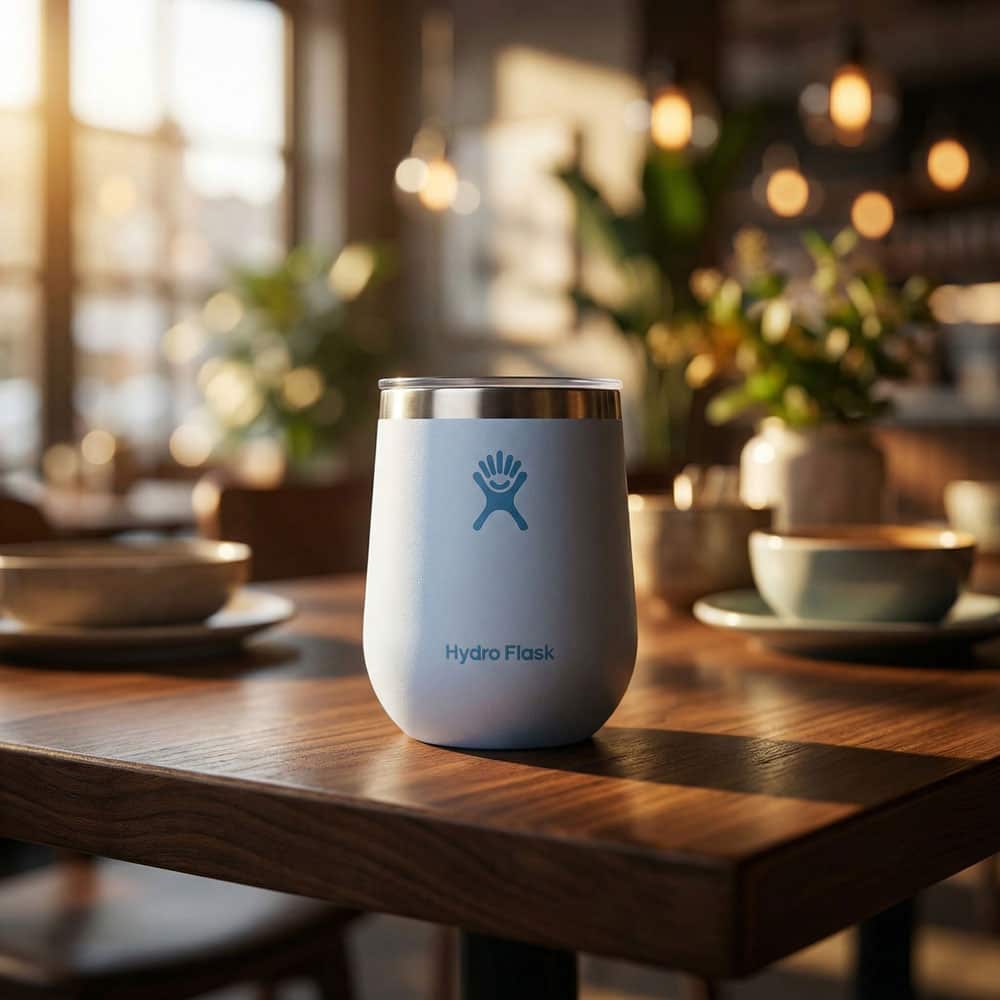 Hydro Flask Tumbler - With Lid (Surf Blue) 10oz