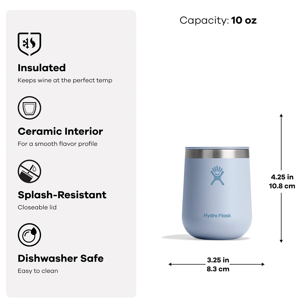 Hydro Flask Tumbler - With Lid (Surf Blue) 10oz