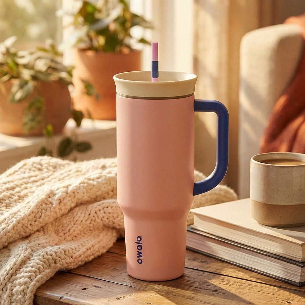 Owala Chin Up Buttercup Tumbler 40oz - 1 Stainless Steel