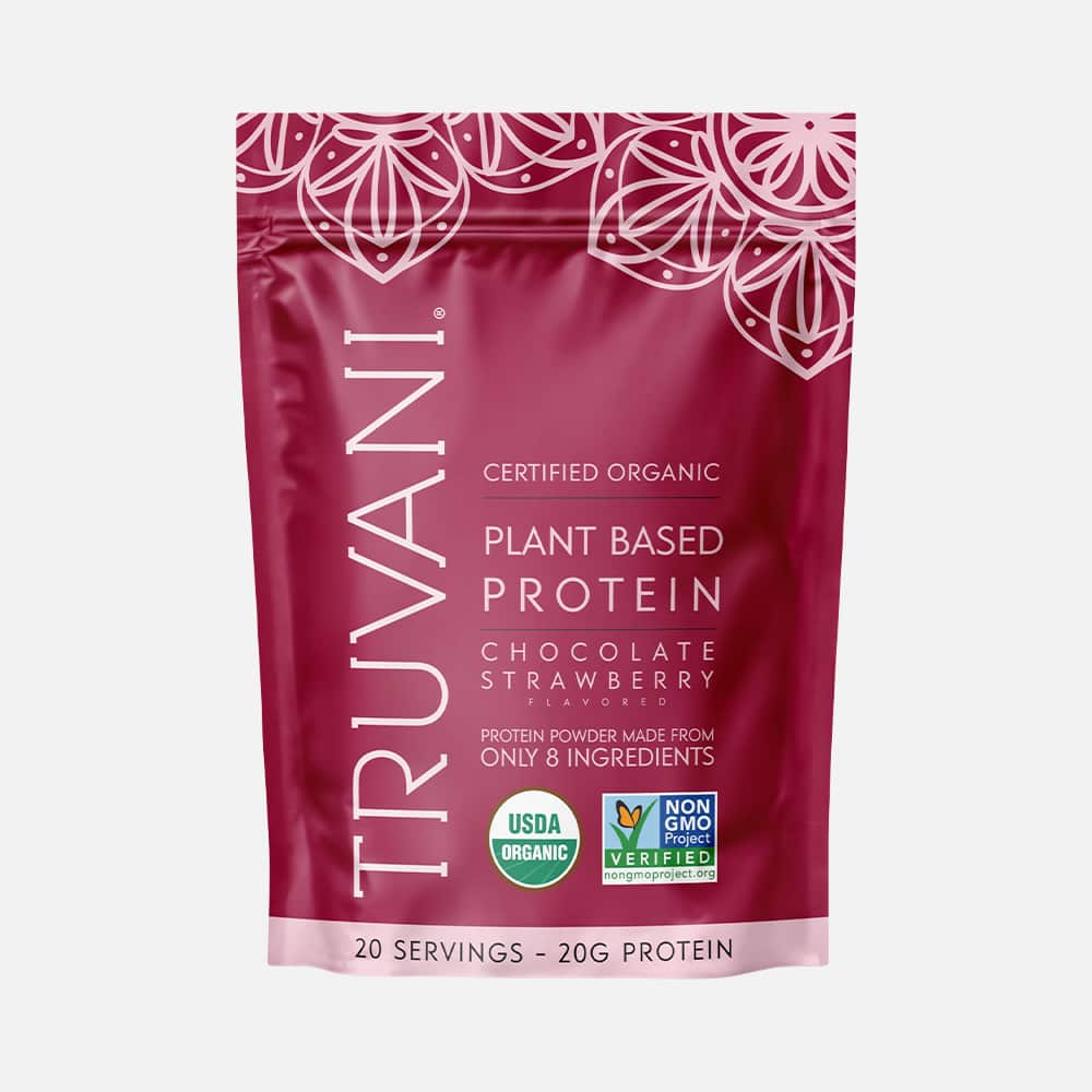 Vegan Pea Protein 20g - 20 Servings Powder (Chocolate Strawberry)