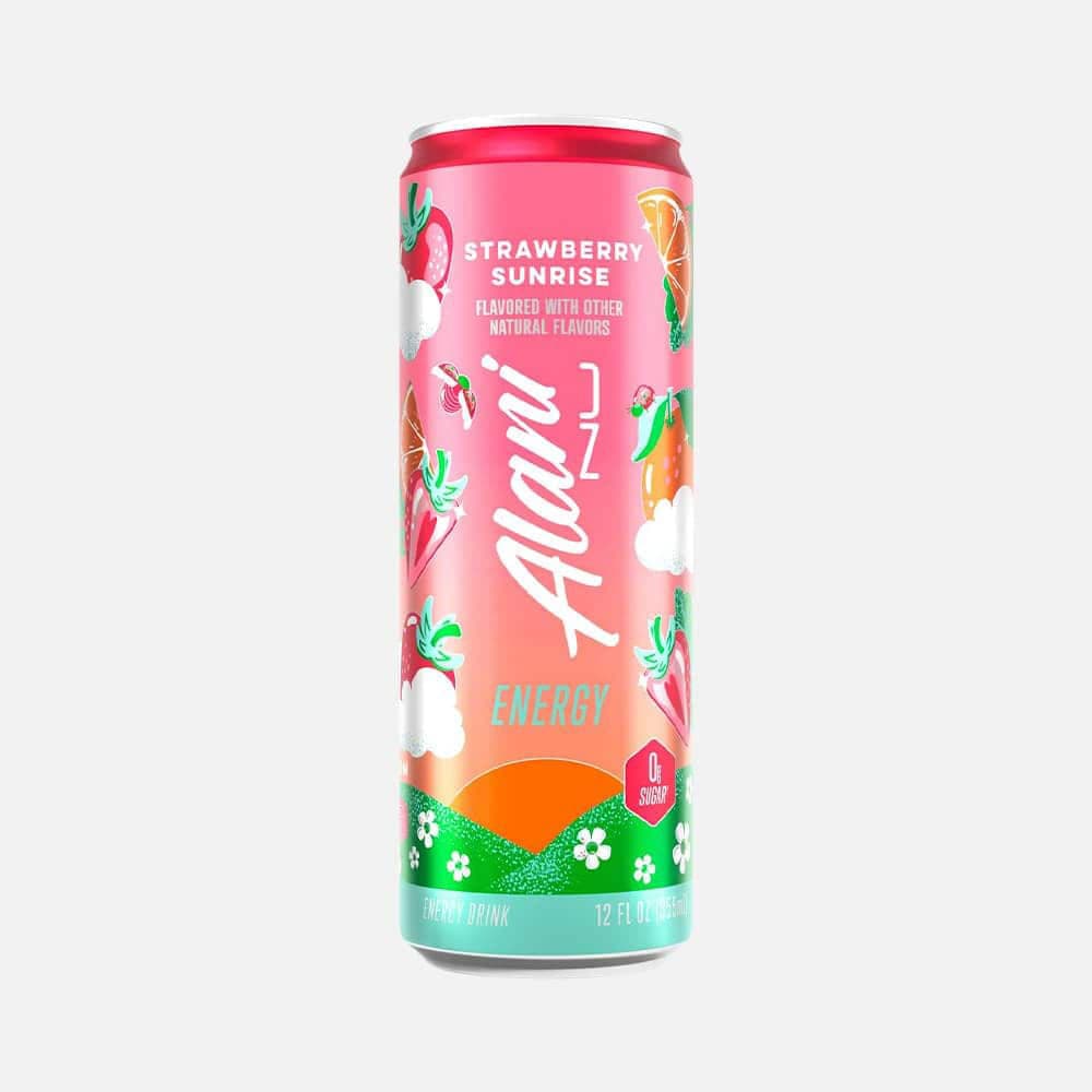Strawberry Sunrise Energy Drink - 24 Pack