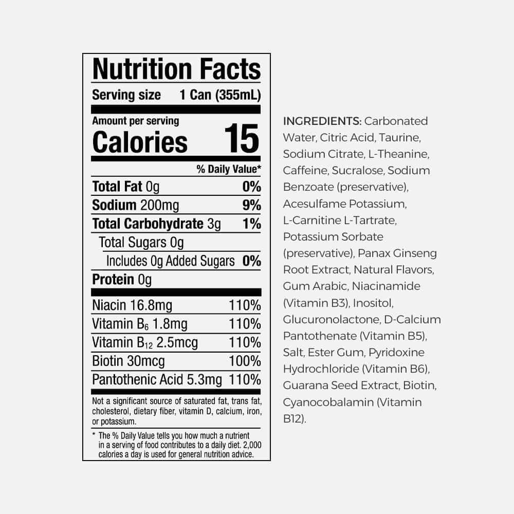 Strawberry Sunrise Energy Drink - 24 Pack