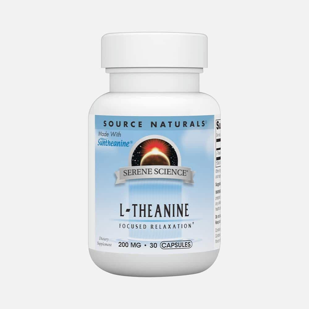 Serene Science®-Theanine 200mg (Suntheanine) - 30 Capsules