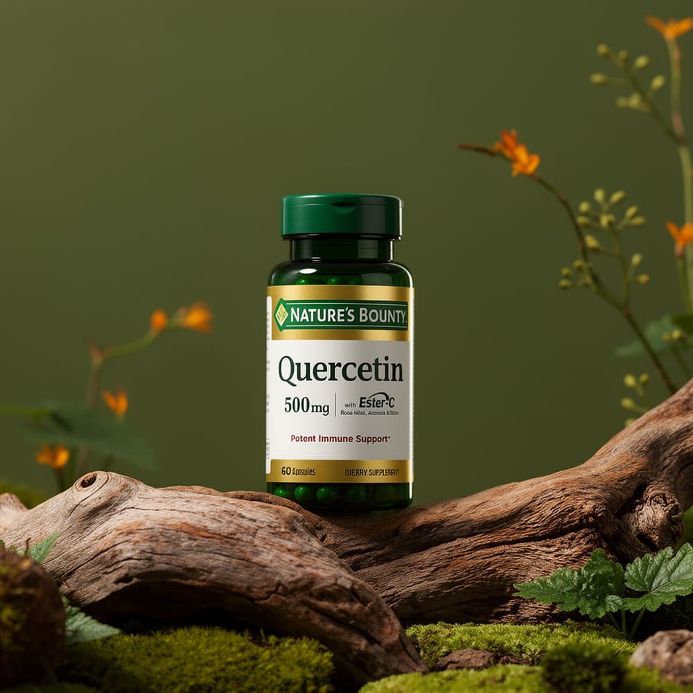 Quercetin with Ester-C 500mg - 60 Capsules