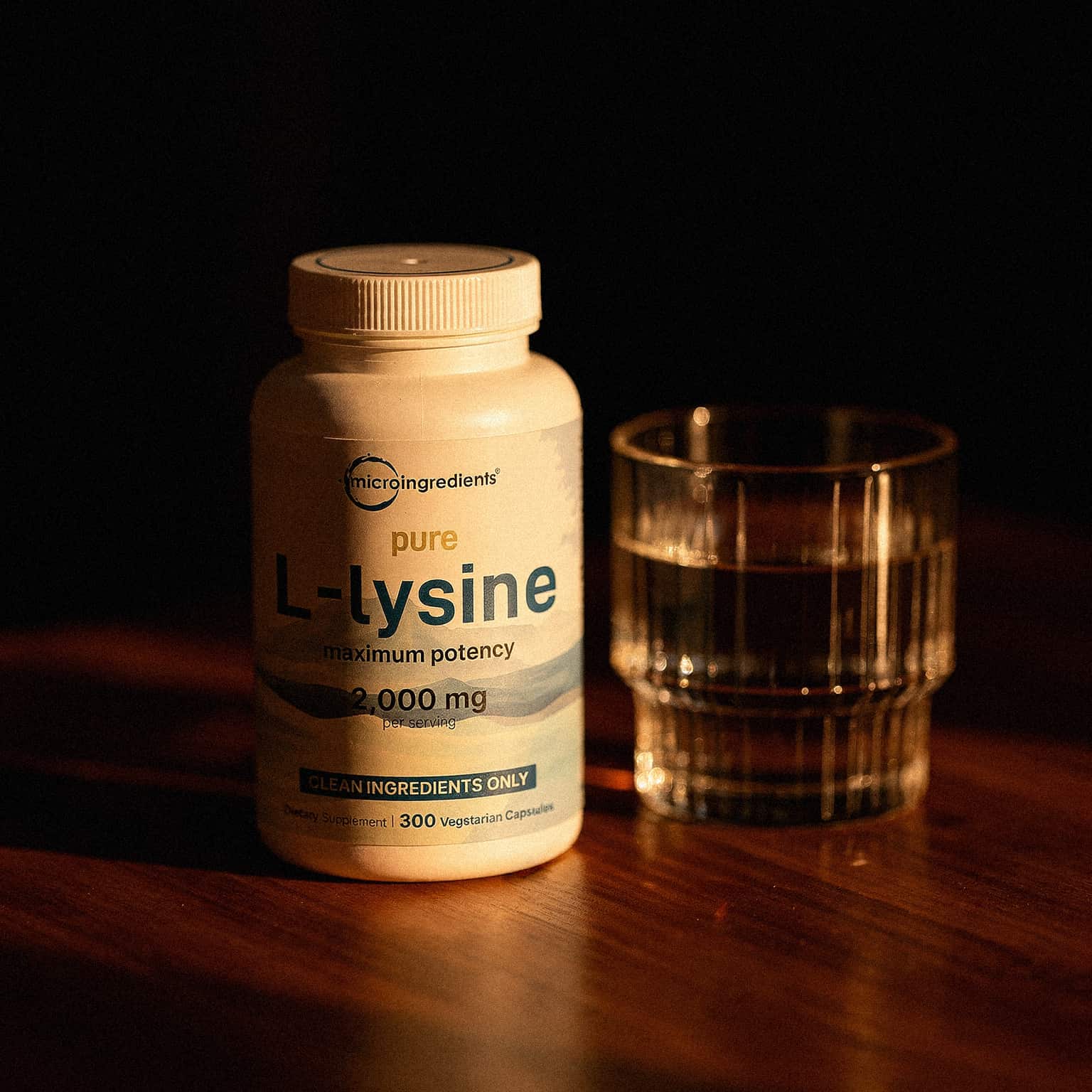L-Lysine 2000mg - 300 Veggie Capsules