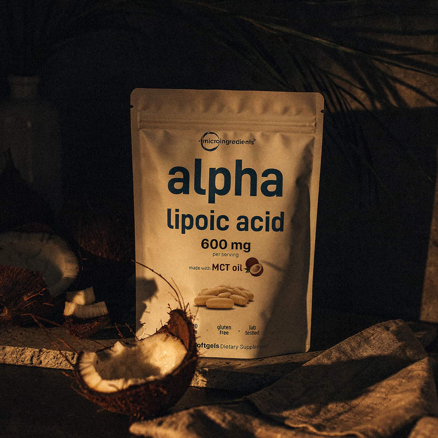 Alpha Lipoic Acid 600mg - 300 Softgels