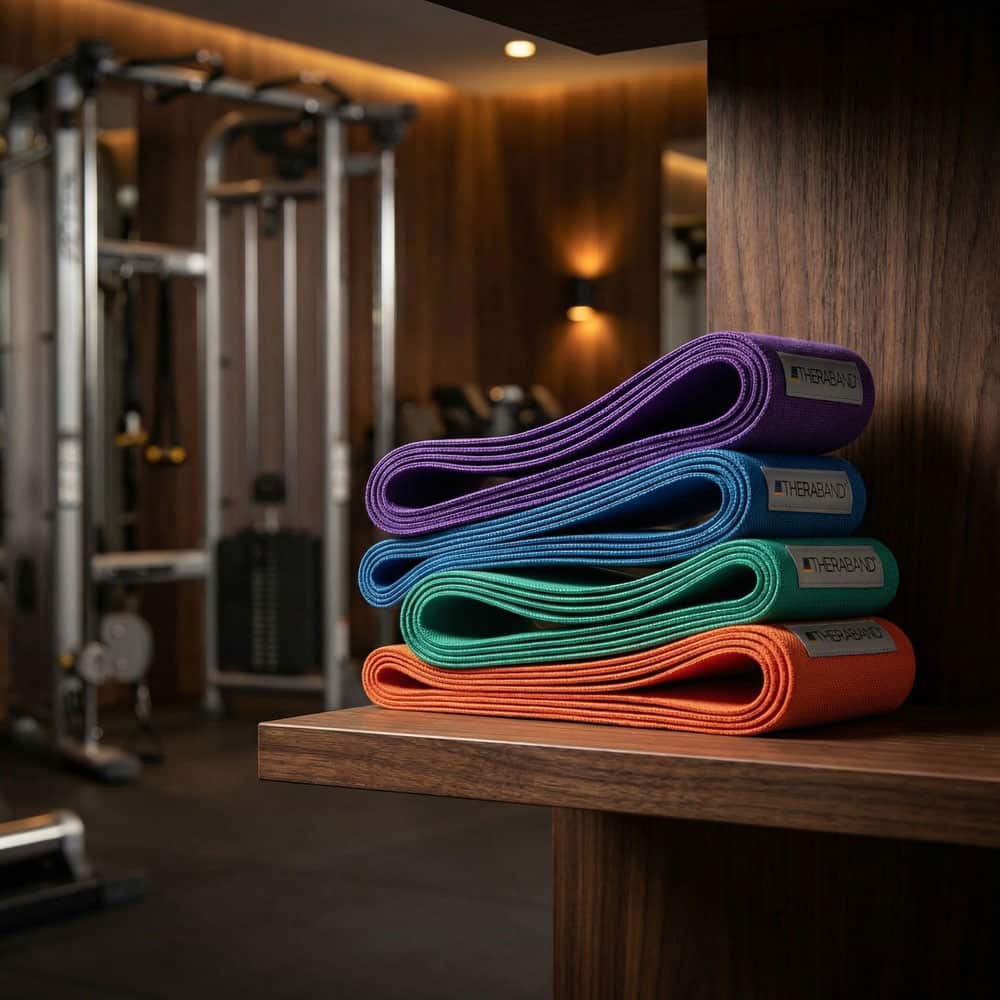 THERABAND Glute Band Loops - Set of 4 Fabric Bands